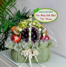 Giỏ trái cây sinh nhật 158