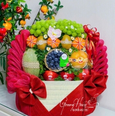 Giỏ quà trái cây biếu tặng