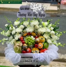 Giỏ trái cây Viếng tang 19