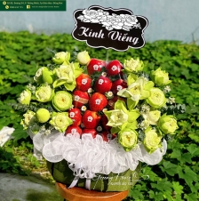 Giỏ trái cây Viếng tang 20