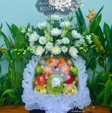 Giỏ trái cây Viếng tang 26