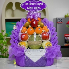 Giỏ trái cây Viếng tang 14